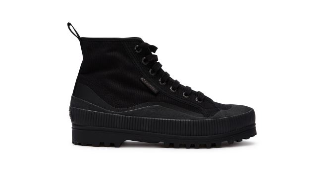 スペルガ 2469 アルピナ ウェーブ HD プリント ブラック グレー ミックス